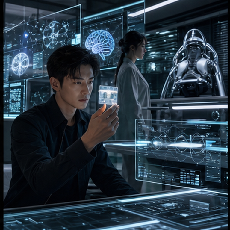 黄果短剧AI漫剧脑机追凶栏目图